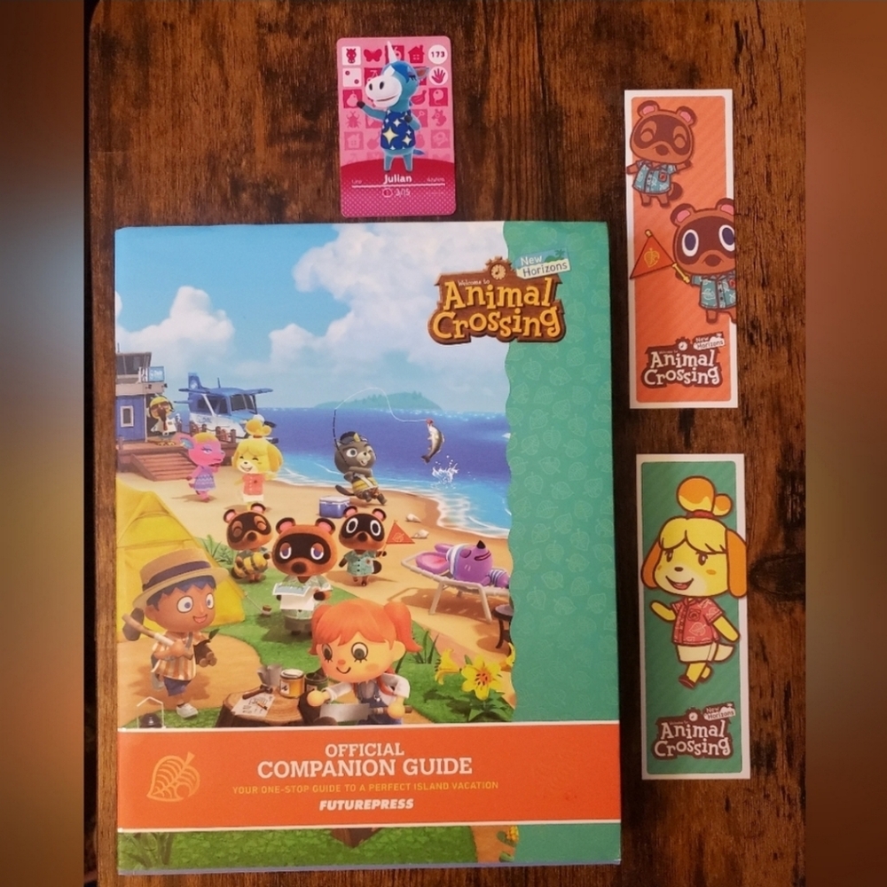 Animal Crossing Official Companion Guide with Bookmarks